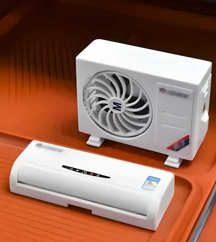 🌞 Miniature AC‑Design Solar‑Powered Car Air Freshener Diffuser