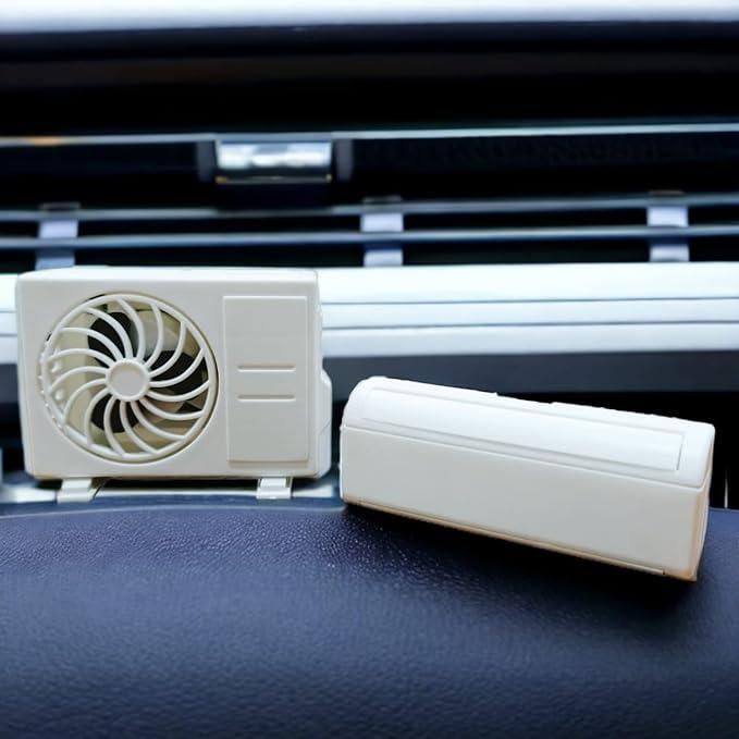 🌞 Miniature AC‑Design Solar‑Powered Car Air Freshener Diffuser