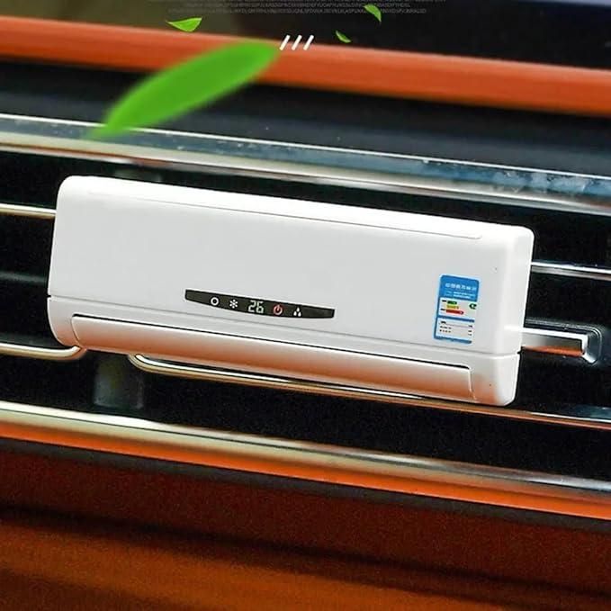 🌞 Miniature AC‑Design Solar‑Powered Car Air Freshener Diffuser