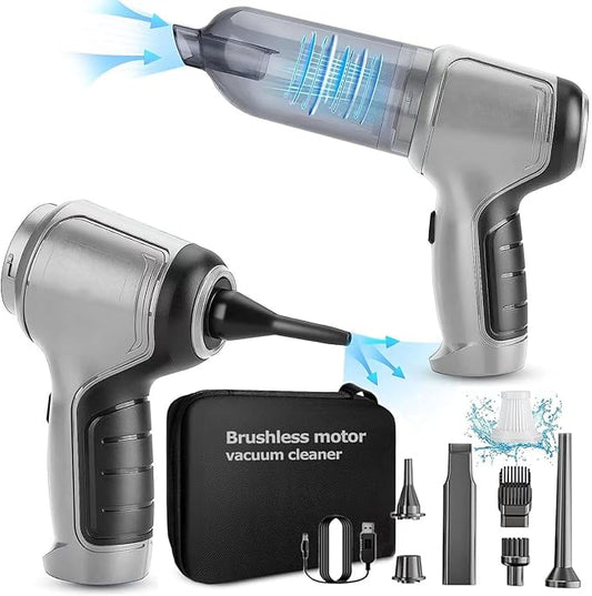 ✨ Wireless Handheld Car Vacuum Cleaner & Blower — Drive Clean, Anywhere!