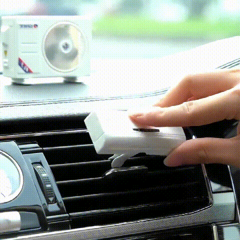 🌞 Miniature AC‑Design Solar‑Powered Car Air Freshener Diffuser