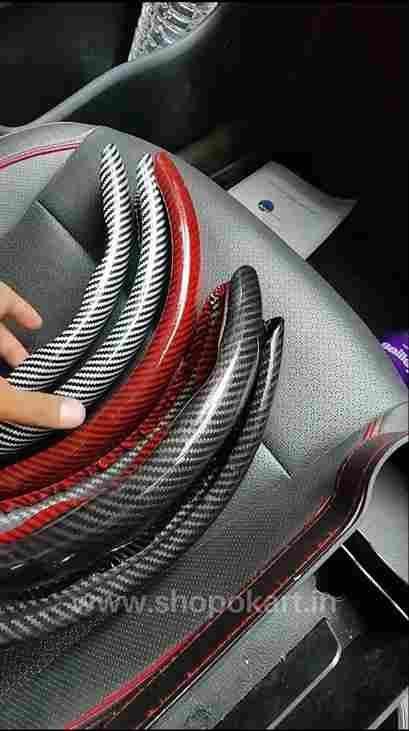 🏎️ New Carbon Fiber ABS Texture Steering Wheel Grip Cover