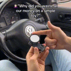 🔄 AE86 Dashboard Spinner – Add Style & Kinetic Fun to Your Car!