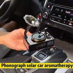 🎶 Car Vintage Phonograph Record Player – Long-Lasting Fragrance with Retro Flair