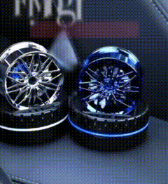 🌬️ Car Aromatherapy Solar Powered Wheel – Spinning Style Meets Lasting Fragrance
