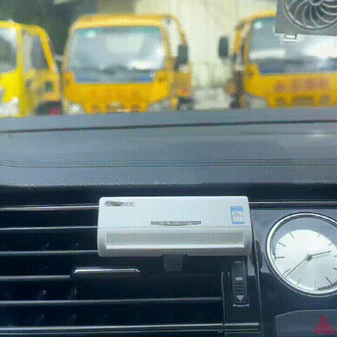 🌞 Miniature AC‑Design Solar‑Powered Car Air Freshener Diffuser